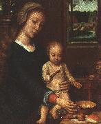 Gerard David The Madonna of the Milk Soup oil painting artist